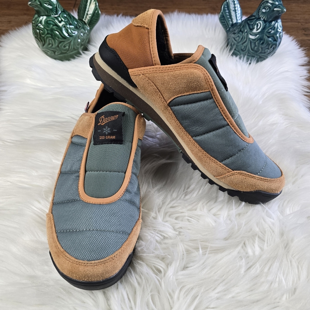 Danner Men's Blue and Tan Casual Shoes